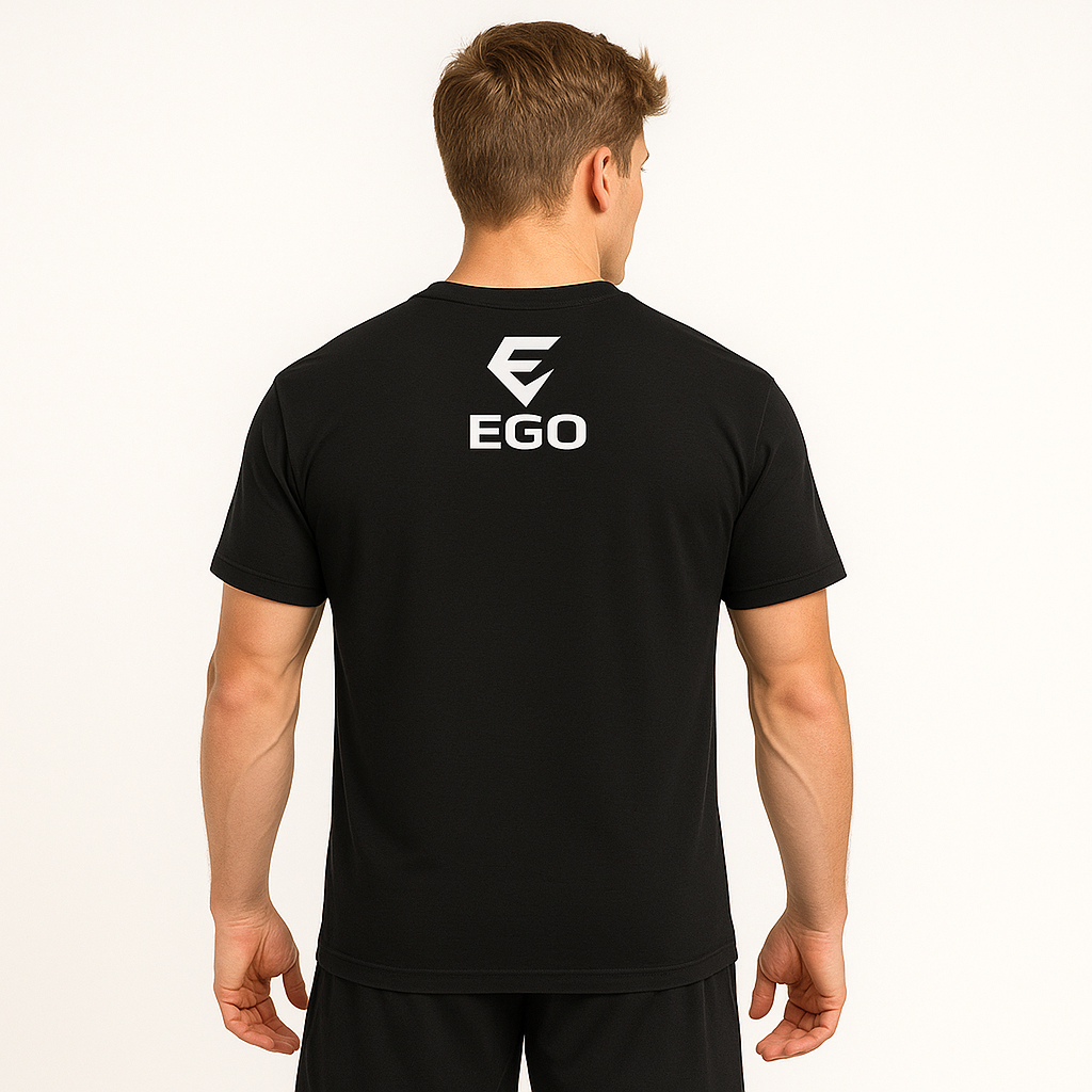 T-shirt noir EGO
